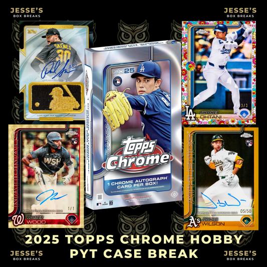 2025 Topps Chrome Hobby PYT Case Break - Break #1910